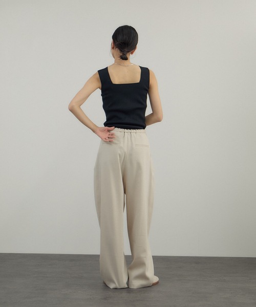 シルクリブタンクトップ（タンクトップ）｜SALON adam et rope