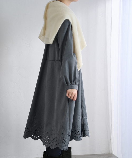 セール】エンブロイダードティアードレス（ワンピース）｜IENA（イエナ