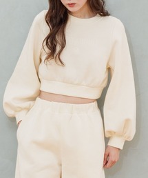 MARY QUANT（マリークワント）の「エンボス刺繍 プルオーバー（ニット/セーター）」