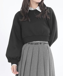 MARY QUANT（マリークワント）の「エンボス刺繍 プルオーバー（ニット/セーター）」