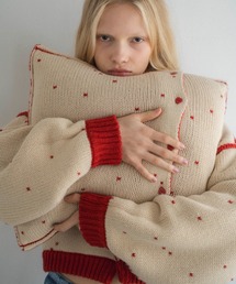 shoulder frill cable knit cardigan（カーディガン/ボレロ