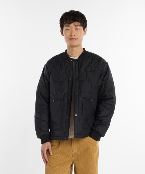 NEW BALANCE（ニューバランス）の「LNYパデットジャケット（ブルゾン・メンズ・ベージュ/ブラック・X-LARGE/LARGE/MEDIUM/SMALL/XX-LARGE）」の2枚目の写真