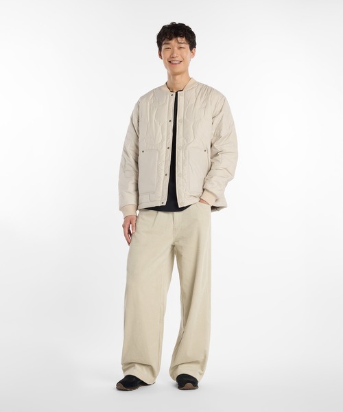 NEW BALANCE（ニューバランス）の「LNYパデットジャケット（ブルゾン・メンズ・ベージュ/ブラック・X-LARGE/LARGE/MEDIUM/SMALL/XX-LARGE）」の14枚目の写真