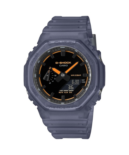 G-SHOCK(ジーショック)の「SMOKE LIGHT / 2100シリーズ / GA-2100K-2AJF / Gショック(アナログ腕時計・メンズ・ブルー・FREE)」の1枚目の写真
