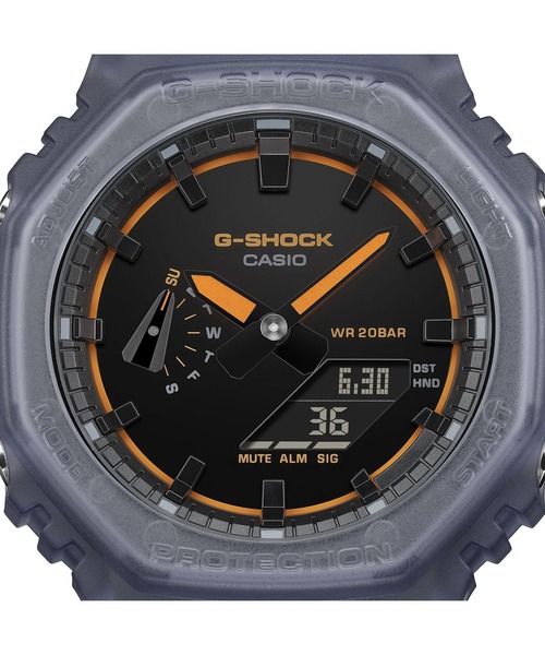 G-SHOCK(ジーショック)の「SMOKE LIGHT / 2100シリーズ / GA-2100K-2AJF / Gショック(アナログ腕時計・メンズ・ブルー・FREE)」の6枚目の写真