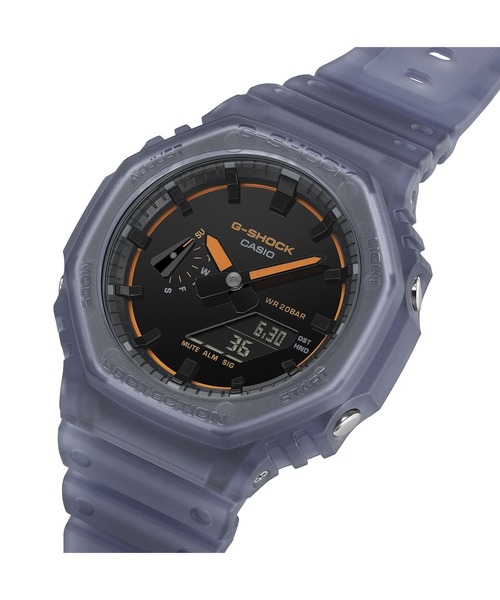G-SHOCK(ジーショック)の「SMOKE LIGHT / 2100シリーズ / GA-2100K-2AJF / Gショック(アナログ腕時計・メンズ・ブルー・FREE)」の5枚目の写真