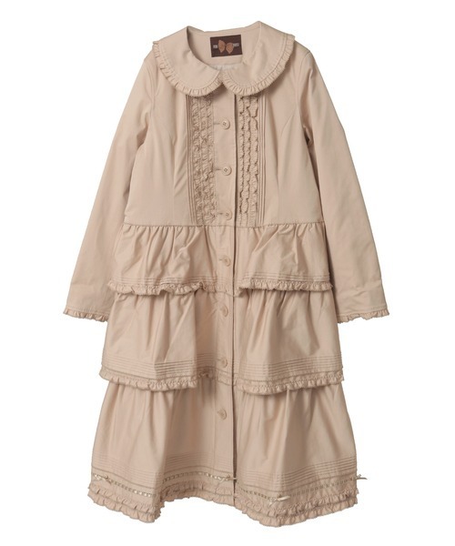 PINK HOUSE（ピンクハウス）の「フリル使いティアードコート（その他