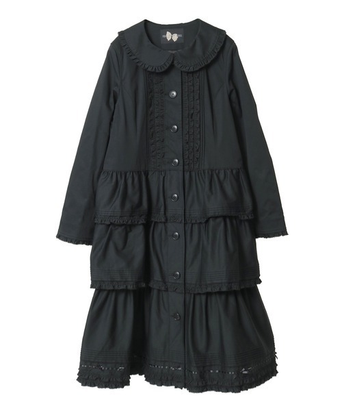 PINK HOUSE（ピンクハウス）の「フリル使いティアードコート（その他