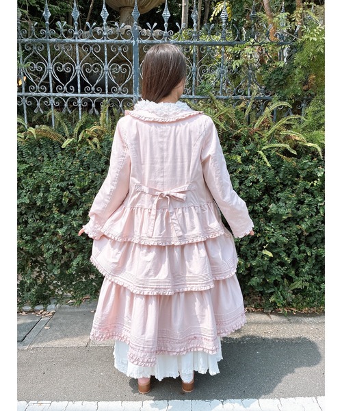 PINK HOUSE（ピンクハウス）の「フリル使いティアードコート（その他