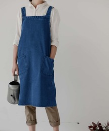 MAISON DE THERESE（メゾン ド テレーズ）の「デニムワークエプロン（エプロン）」