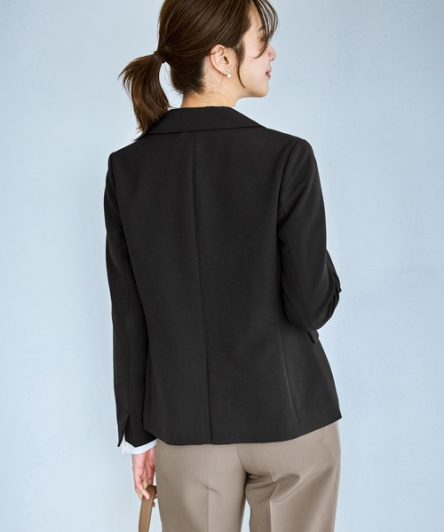 ROPE' PICNIC（ロペピクニック）の「360°ウルトラストレッチ テーラードジャケット/ UVカット・花粉ガード・セットアップ対応（テーラードジャケット・レディース・ベージュ系その他/ネイビー/ブラック/グレー系その他・S/M/L）」の12枚目の写真