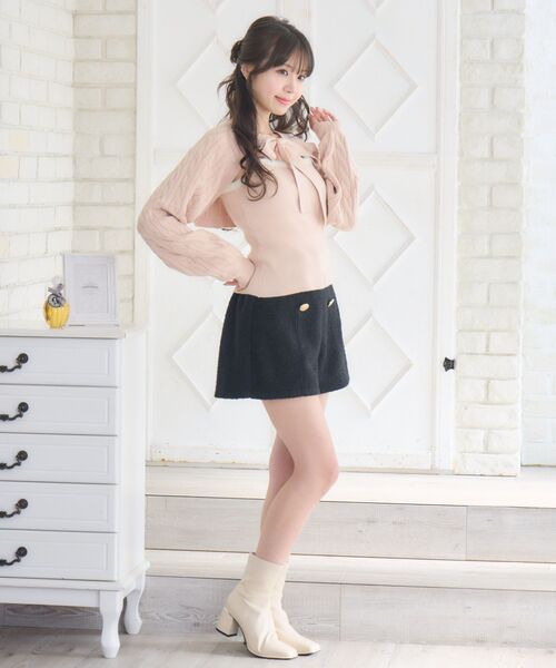 ems excite（エムズエキサイト）の「クルクル起毛SPT（その他パンツ・レディース・ブラック/ナチュラル・FREE）」の15枚目の写真