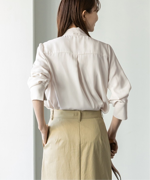 ノーブル　ロイヤルサテンボウタイブラウス. WEB限定追加》ロイヤルサテンボウタイブラウス 4（シャツ／ブラウス