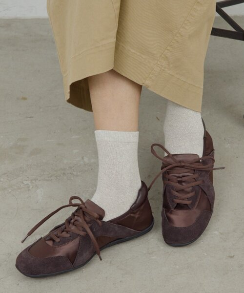 GALLARDAGALANTE（ガリャルダガランテ）の「グリッターソックス（ソックス/靴下・レディース・グレー/ベージュ・FREE）」の7枚目の写真