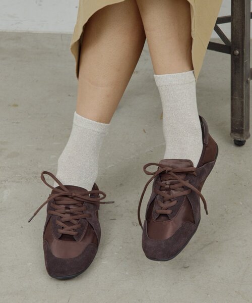 GALLARDAGALANTE（ガリャルダガランテ）の「グリッターソックス（ソックス/靴下・レディース・グレー/ベージュ・FREE）」の8枚目の写真