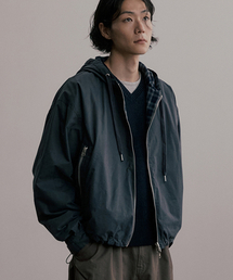 HOOVES（フーブス）の「リバーシブルチェックフードジャケット[チャコール]（その他アウター）」