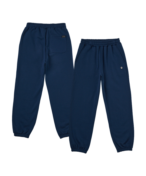 DANGLEDROP(ダングルドロップ)の「DGDP ワッペンスウェットジョガーパンツ ブルー(スウェットパンツ・メンズ・その他・M/L)」の2枚目の写真