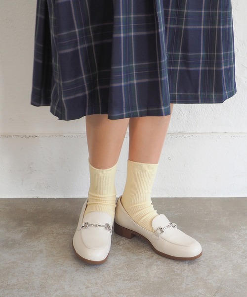 あしながおじさん（アシナガオジサン）の「2810609（ローファー・レディース・ブラウン系その他/ブラック/オフホワイト・23cm/22.5cm/24.5cm/24cm/23.5cm）」の7枚目の写真