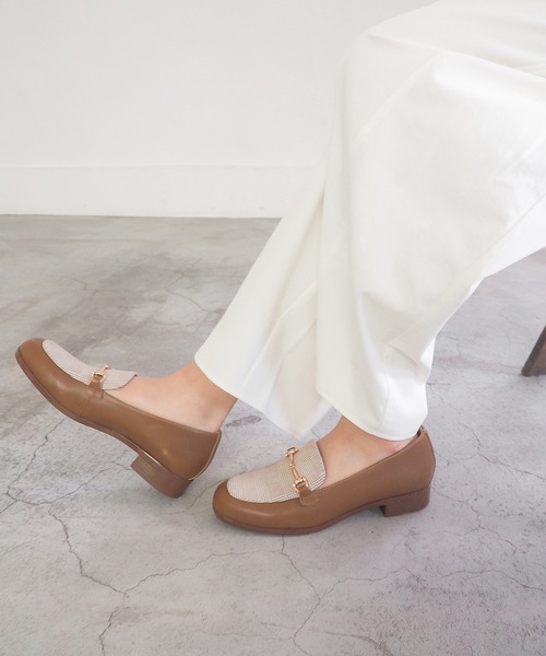 あしながおじさん（アシナガオジサン）の「2810609（ローファー・レディース・ブラウン系その他/ブラック/オフホワイト・23cm/22.5cm/24.5cm/24cm/23.5cm）」の20枚目の写真