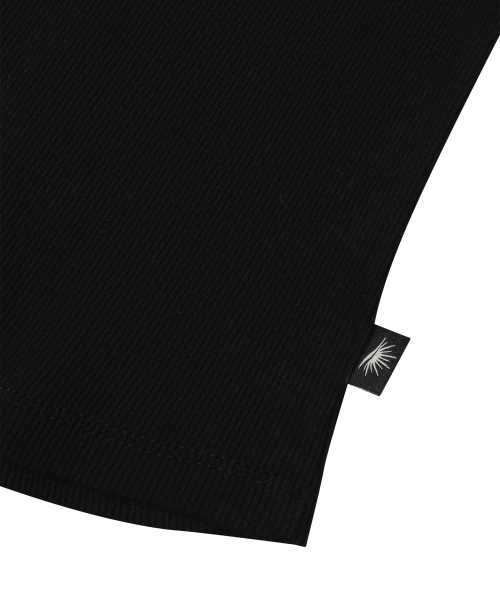 SUNDAY FRUIT MARKET(サンデーフルーツマーケット)の「W) LOVE SUN SLEEVELESS BLACK(Tシャツ/カットソー・レディース・その他・ONE SIZE)」の5枚目の写真