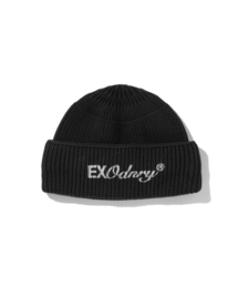 EXTRAORDINARY（エクストラオーディナリー）の「EXODNRY SHORT BEANIE BLACK（ニットキャップ/ビーニー）」