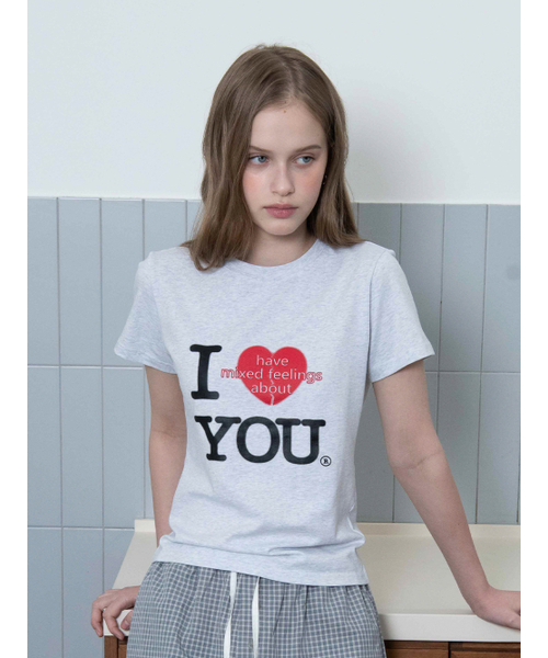 OAFISH(オアフィッシュ)の「I HAVE T-SHIRT, MELANGE(Tシャツ/カットソー・レディース・その他・ONE SIZE)」の1枚目の写真