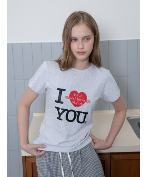 OAFISH(オアフィッシュ)の「I HAVE T-SHIRT, MELANGE(Tシャツ/カットソー・レディース・その他・ONE SIZE)」の2枚目の写真