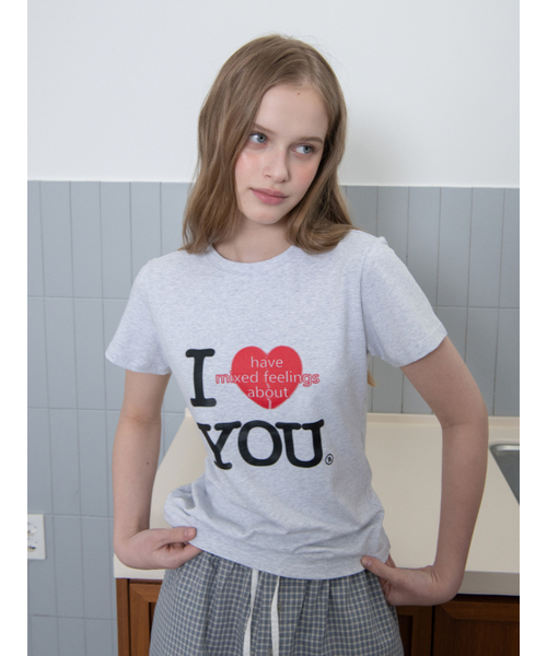 OAFISH(オアフィッシュ)の「I HAVE T-SHIRT, MELANGE(Tシャツ/カットソー・レディース・その他・ONE SIZE)」の3枚目の写真