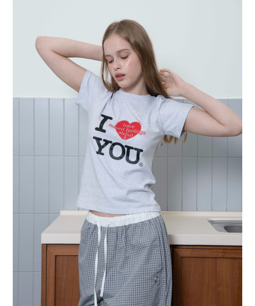 OAFISH(オアフィッシュ)の「I HAVE T-SHIRT, MELANGE(Tシャツ/カットソー・レディース・その他・ONE SIZE)」の4枚目の写真