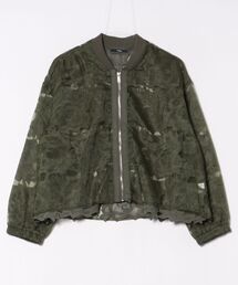 MKD.ZAKKA（エムケーディーザッカ）の「総レースMA-1ライトブルゾン（ブルゾン）」