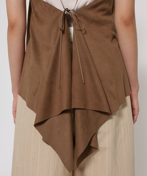 BABYLONE（バビロン）の「スエードキャミ（キャミソール・レディース・キャメル/ベージュ・フリー）」の11枚目の写真