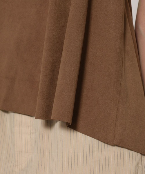 BABYLONE（バビロン）の「スエードキャミ（キャミソール・レディース・キャメル/ベージュ・フリー）」の12枚目の写真