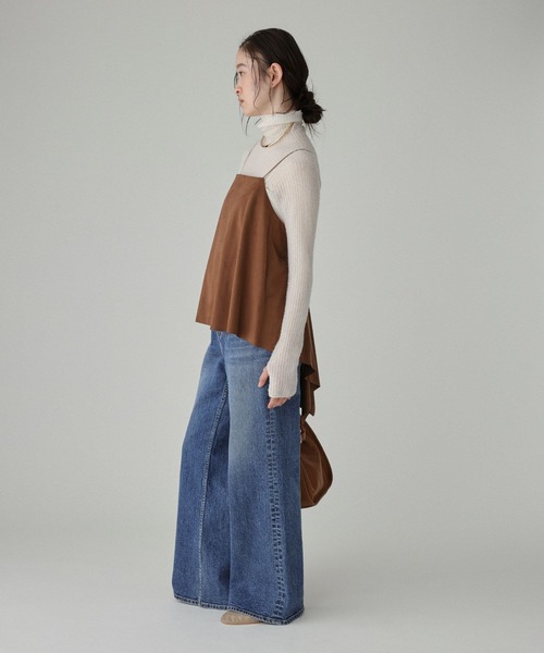 BABYLONE（バビロン）の「スエードキャミ（キャミソール・レディース・キャメル/ベージュ・フリー）」の19枚目の写真