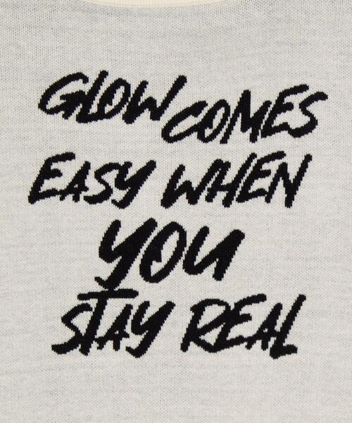 WEGO（ウィゴー）の「WEGO/【26年春新作】2WAYショルダーリボンニット（ニット/セーター・レディース・ホワイト/ブラック・FREE）」の8枚目の写真