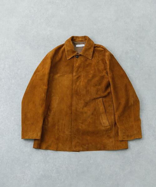 URBAN RESEARCH(アーバンリサーチ)の「GOAT SUEDE MAC COAT(その他アウター・メンズ・ブラウン系その他・MEDIUM/LARGE)」の1枚目の写真