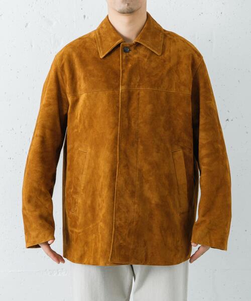 URBAN RESEARCH(アーバンリサーチ)の「GOAT SUEDE MAC COAT(その他アウター・メンズ・ブラウン系その他・MEDIUM/LARGE)」の2枚目の写真