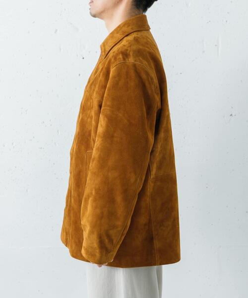 URBAN RESEARCH(アーバンリサーチ)の「GOAT SUEDE MAC COAT(その他アウター・メンズ・ブラウン系その他・MEDIUM/LARGE)」の3枚目の写真