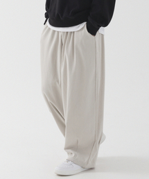 PIANER（ピアネール）の「ウォッシュドコットンバルーンパンツ（ライトベージュ）（その他パンツ）」