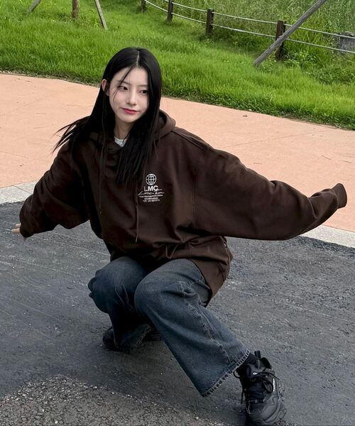 LMCの「SIGNATURE COMBO HOODIE black(パーカー・レディース・その他・S/M/L/XL)」の2枚目の写真