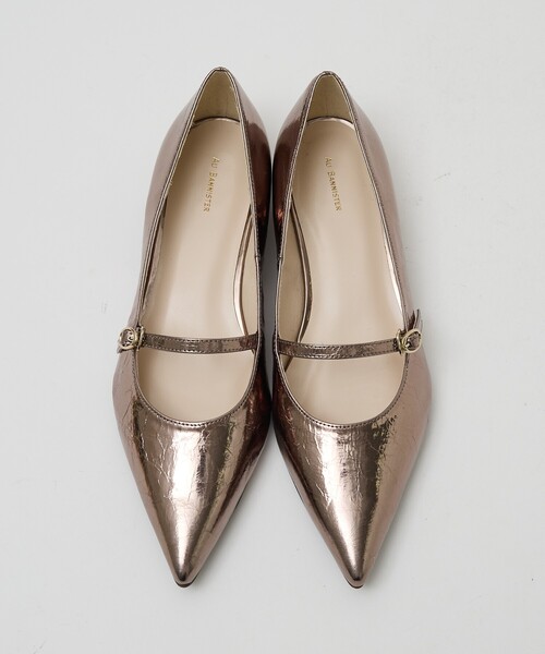 Au BANNISTER（オゥバニスター）の「メリージェーンパンプス（パンプス・レディース・ブラック/その他/シルバー・38/37/36/35/39）」の2枚目の写真