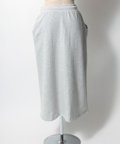Champion(チャンピオン)の「Champion(チャンピオン)ベーシック スウェット ロングスカート レディース/裏毛 マキシ丈 ナロースカート(スカート・レディース・アッシュグレー/ブラック/ネイビー・M/L)」の10枚目の写真