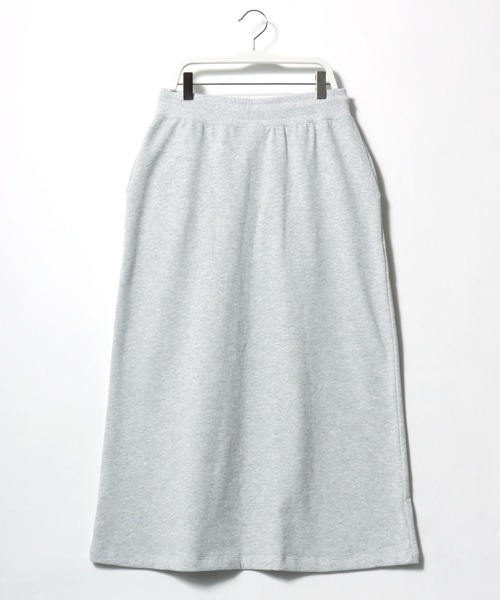 Champion(チャンピオン)の「Champion(チャンピオン)ベーシック スウェット ロングスカート レディース/裏毛 マキシ丈 ナロースカート(スカート・レディース・アッシュグレー/ブラック/ネイビー・M/L)」の6枚目の写真