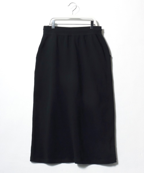 Champion(チャンピオン)の「Champion(チャンピオン)ベーシック スウェット ロングスカート レディース/裏毛 マキシ丈 ナロースカート(スカート・レディース・アッシュグレー/ブラック/ネイビー・M/L)」の8枚目の写真