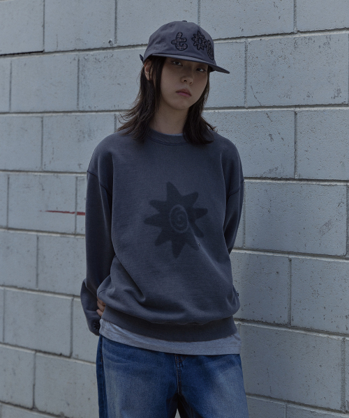 TONY LAWRENCE（トニーローレンス）の「ピグメントプリント スウェットチャコール（スウェット・レディース・その他・LARGE/MEDIUM/SMALL）」の5枚目の写真