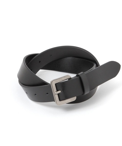 LEPSIM（レプシィム）の「スクエアバックルベルト　636645（ベルト・レディース・ブラウン/ブラック・ONE SIZE）」の2枚目の写真