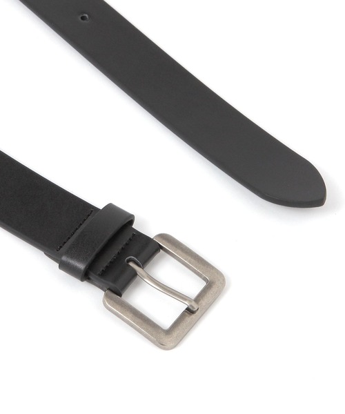 LEPSIM（レプシィム）の「スクエアバックルベルト　636645（ベルト・レディース・ブラウン/ブラック・ONE SIZE）」の4枚目の写真