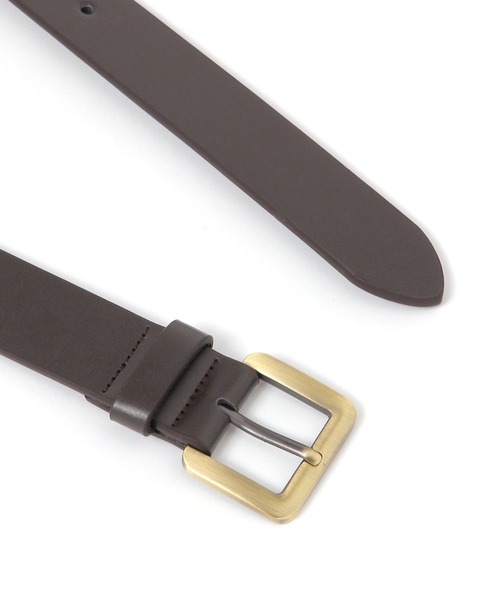 LEPSIM（レプシィム）の「スクエアバックルベルト　636645（ベルト・レディース・ブラウン/ブラック・ONE SIZE）」の7枚目の写真