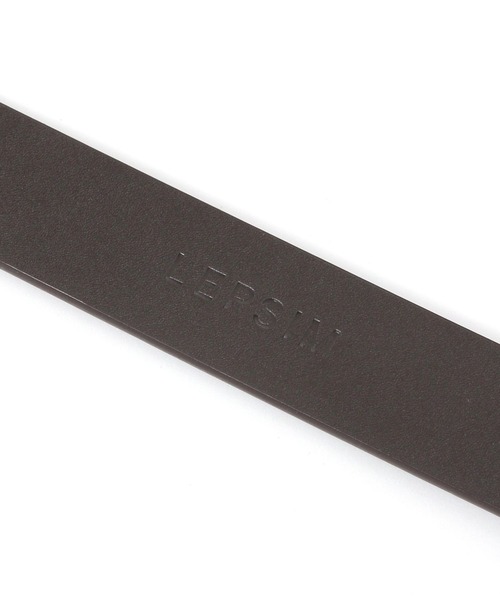 LEPSIM（レプシィム）の「スクエアバックルベルト　636645（ベルト・レディース・ブラウン/ブラック・ONE SIZE）」の8枚目の写真