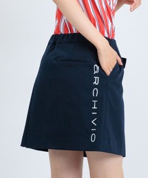 ＜LADIES>UV撥水フロントベルトスカート