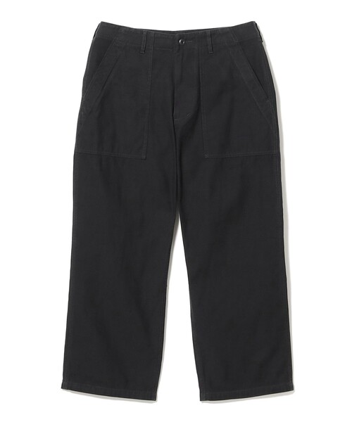 BEAMS PLUS（ビームスプラス）の「MIL Utility Trousers Reversed Sateen（その他パンツ・メンズ・グリーン/オリーブ/ネイビー/ブラック・SMALL/X-LARGE/LARGE/MEDIUM）」の13枚目の写真